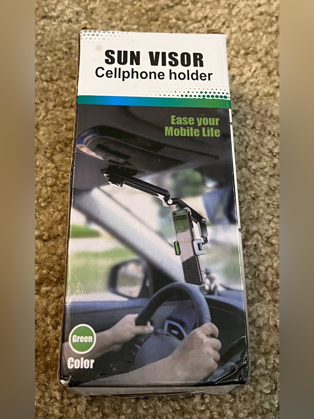 Sun Visor Cellphone Holder (NWOT)